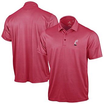 Men's Antigua Red Cincinnati Bearcats Lineage Polo