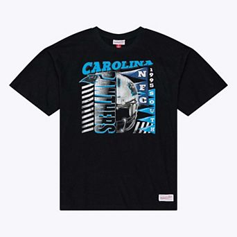 Men's Mitchell & Ness Black Carolina Panthers Core Essentials Street Graphic Short Sleeve T-Shirt