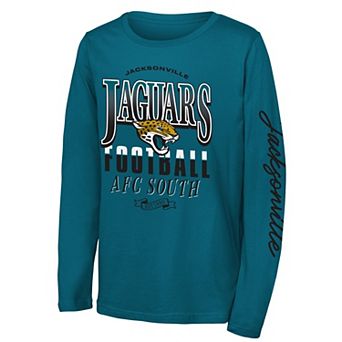 Youth Outerstuff Teal Jacksonville Jaguars Real Ones Long Sleeve T-Shirt