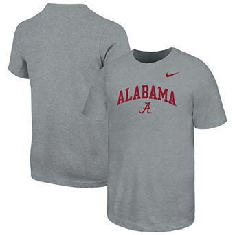 Youth Nike Gray Alabama Crimson Tide Arched Name Drop T-Shirt