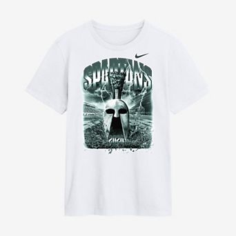 Men's Nike White Michigan State Spartans 2026 Fury T-Shirt