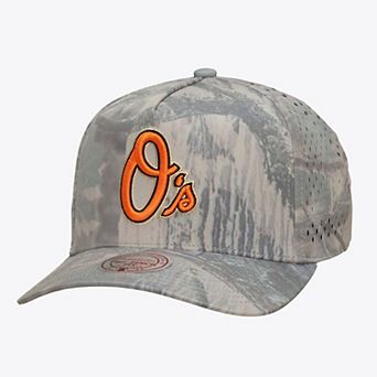 Men's Mitchell & Ness Camo Baltimore Orioles Perfect Pro Pinch Adjustable Hat