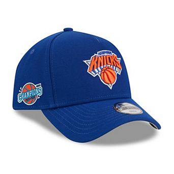 Youth New Era Blue New York Knicks 2026 NBA Finals Champions 9FORTY A-Frame Adjustable Hat