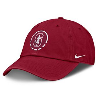 Men's Nike Cardinal Stanford Cardinal Primetime Basketball Club Adjustable Hat