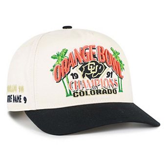 Men's '47 Natural Colorado Buffaloes Orange Bowl Champions Scored Hitch Adjustable Hat