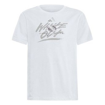 Youth adidas Penn State Nittany Lions White Out T-Shirt