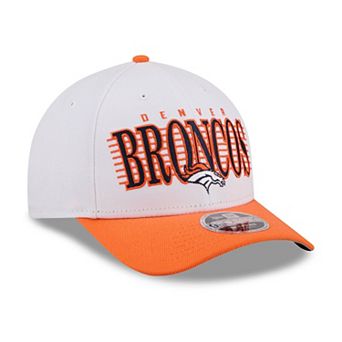 Men's New Era White Denver Broncos Loyal 9FORTY M-Crown Adjustable Hat