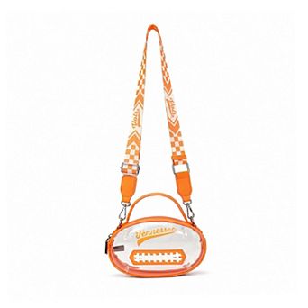 Women's Montana West No Color Tennessee Volunteers Clear Crossbody Bag