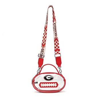 Women's Montana West No Color Georgia Bulldogs Clear Crossbody Bag