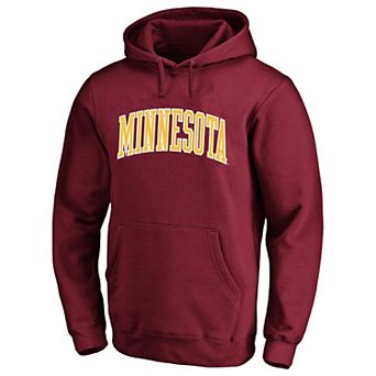 Men's Champion Maroon Minnesota Golden Gophers Arch Over Tackle Twill Hoodie