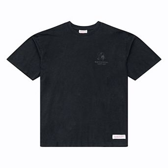 Men's Mitchell & Ness Black Tampa Bay Buccaneers Core Essentials Micro Logo T-Shirt