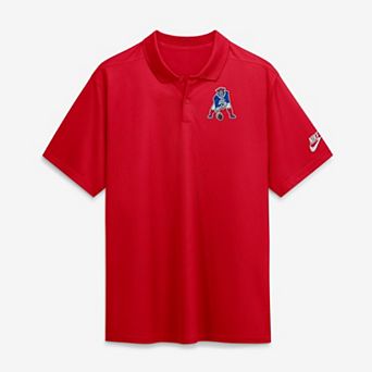 Men's Nike Red New England Patriots Heritage Roots Victory Dri-FIT Polo