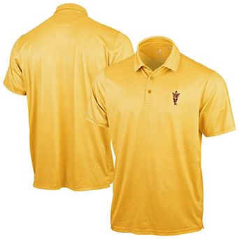 Men's Antigua Gold Arizona State Sun Devils Lineage Polo