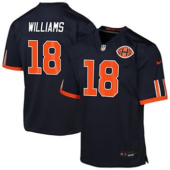 Youth Nike Caleb Williams Navy Chicago Bears 2026 Rivalries Collection Game Jersey