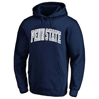Men's Champion Navy Penn State Nittany Lions Arch Over Tackle Twill Hoodie