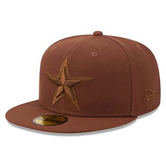 Men's New Era Brown Dallas Cowboys Color Pack 59FIFTY Fitted Hat