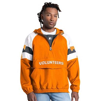 Men's Starter Tennessee Orange Tennessee Volunteers Street Cut Half-Zip Jacket