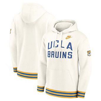 Men's Nike Cream UCLA Bruins Legacy Retro Pullover Hoodie