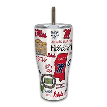 Ole Miss Rebels 30oz. Icon Metal Tumbler