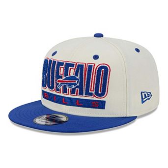 Men's New Era Cream/Royal Buffalo Bills Classic 9FIFTY Snapback Hat