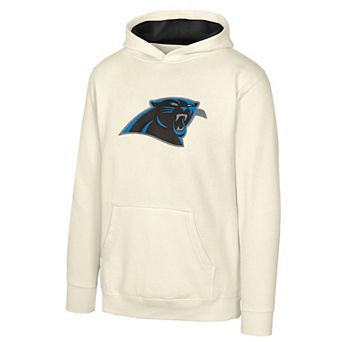 Youth Outerstuff Natural Carolina Panthers Prime Pullover Hoodie