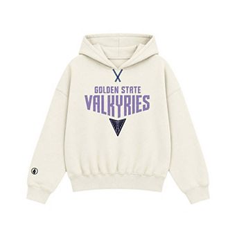 Unisex FISLL Cream Golden State Valkyries Oversized Pullover Hoodie