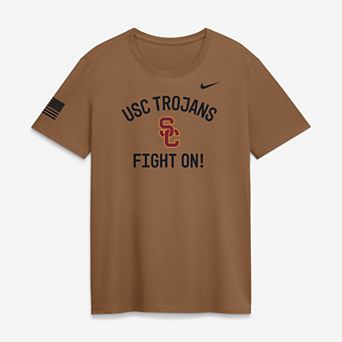 Women's Nike Brown USC Trojans 2026 Military Appreciation Dri-FIT T-Shirt