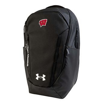 Men's Under Armour Black Wisconsin Badgers No Weigh Backpack