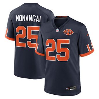 Men's Nike Kyle Monangai Navy Chicago Bears 2026 Rivalries Collection Game Jersey