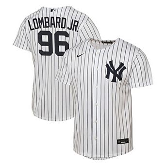 Youth Nike George Lombard Jr. White New York Yankees Home Replica Jersey