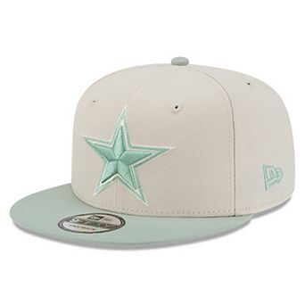 Men's New Era Cream/Light Green Dallas Cowboys Color Pack 9FIFTY Snapback Hat