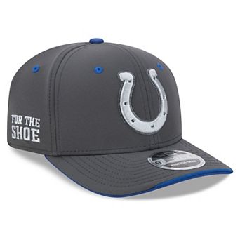 Youth New Era Anthracite Indianapolis Colts 2026 Rivalries Collection 9SEVENTY Adjustable Hat