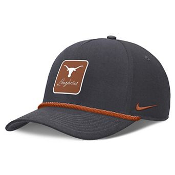 Unisex Nike Anthracite Texas Longhorns Script Rope Rise Adjustable Hat