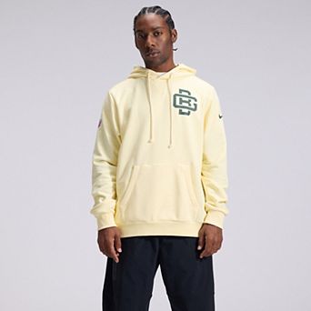 Men's Nike Cream Green Bay Packers 2026 Rivalries Collection Standard Issue Sideline Pullover Hoodie