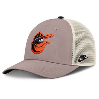 Men's Nike Khaki Baltimore Orioles Rise Adjustable Trucker Hat