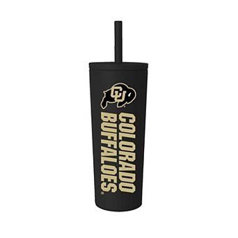 Colorado Buffaloes 24oz. No Spill Straw Tumbler