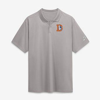 Men's Nike Gray Denver Broncos Heritage Roots Victory Dri-FIT Polo
