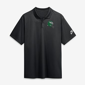 Men's Nike Black Philadelphia Eagles Heritage Roots Victory Dri-FIT Polo