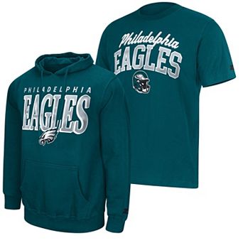 Men's Starter Midnight Green Philadelphia Eagles Logo T-Shirt & Hoodie Set