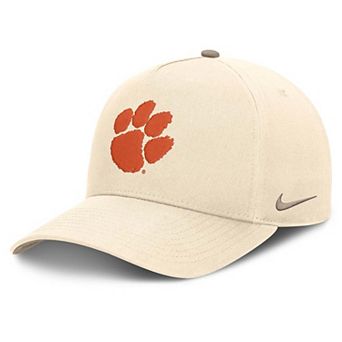 Men's Nike Natural Clemson Tigers Rise Adjustable Hat