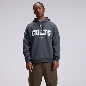 Men's Nike Anthracite Indianapolis Colts 2026 Rivalries Collection Dri-FIT Pullover Hoodie