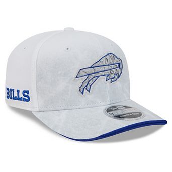 Men's New Era White Buffalo Bills Rivalries Collection 9SEVENTY Adjustable Hat