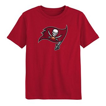 Preschool Outerstuff Red Tampa Bay Buccaneers Primary Logo T-Shirt