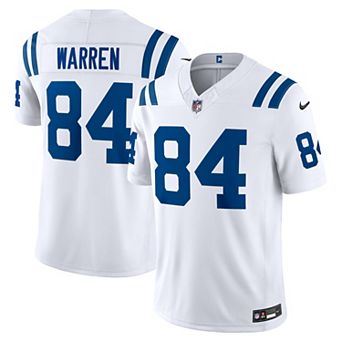 Men's Nike Tyler Warren White Indianapolis Colts Vapor F.U.S.E. Stitched Limited Jersey
