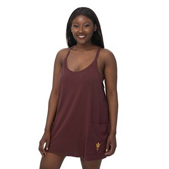 Women's ZooZatz Maroon Arizona State Sun Devils Active Pocketed Tri-Blend Skort Dress