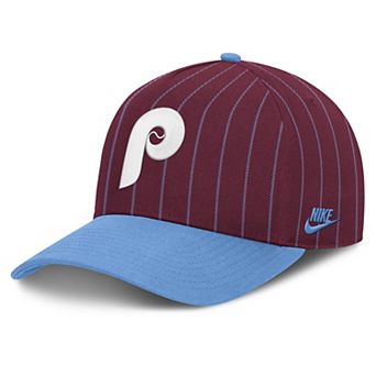 Male Nike Burgundy/Light Blue Philadelphia Phillies Cooperstown Rise A-Frame Adjustable Hat