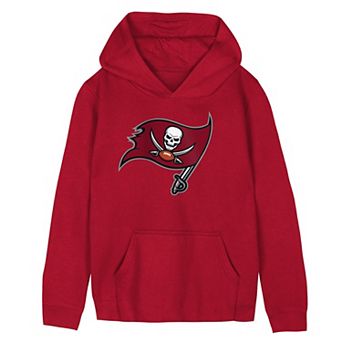 Preschool Outerstuff Red Tampa Bay Buccaneers Primary Logo Fleece Hoodie