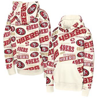 Youth Outerstuff Cream San Francisco 49ers Shake & Bake Hoodie