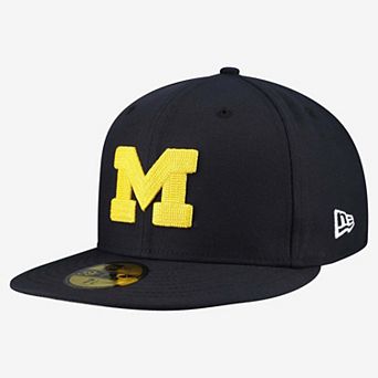 Men's New Era Navy Michigan Wolverines Core 59FIFTY Fitted Hat