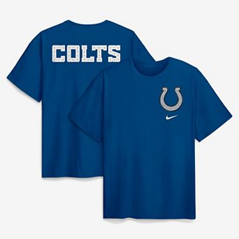 Men's Nike Royal Indianapolis Colts 2026 Rivalries Collection Max90 T-Shirt